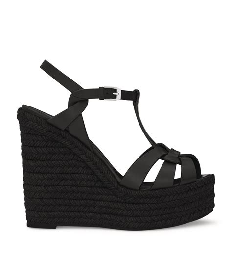 ysl espadrilles wedges|women's tribute espadrille wedge.